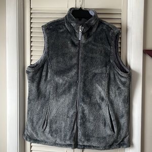 Women’s extra large free country reversible gray vest